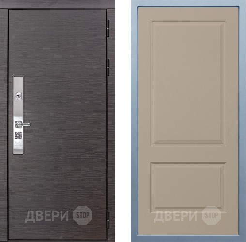 Входная металлическая Дверь Дива МХ-39 STR Д-7 Шампань в Орехово-Зуево