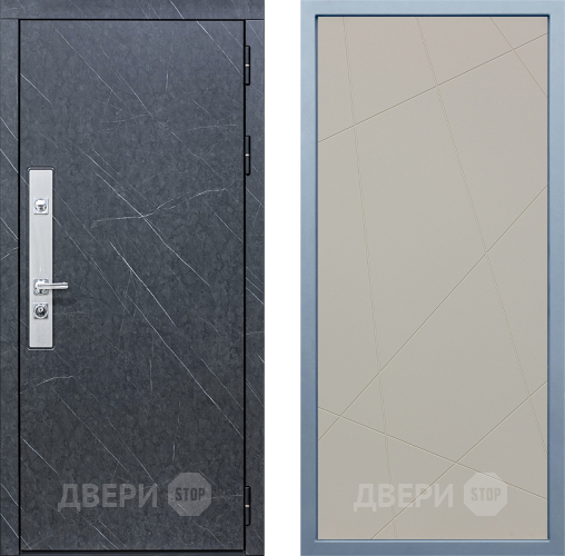 Входная металлическая Дверь Дива МХ-26 STR Д-11 Шампань в Орехово-Зуево