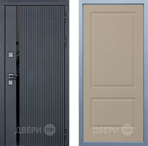 Входная металлическая Дверь Дива МХ-46 STR Д-7 Шампань в Орехово-Зуево