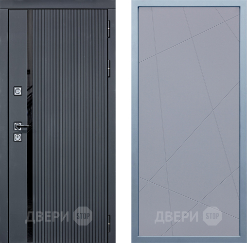 Входная металлическая Дверь Дива МХ-46 STR Д-11 Силк Маус в Орехово-Зуево