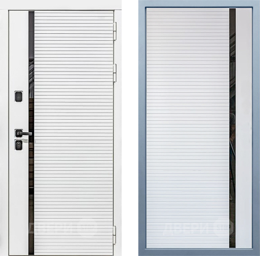 Входная металлическая Дверь Дива МХ-45 Белая STR МХ-45 Белый матовый в Орехово-Зуево