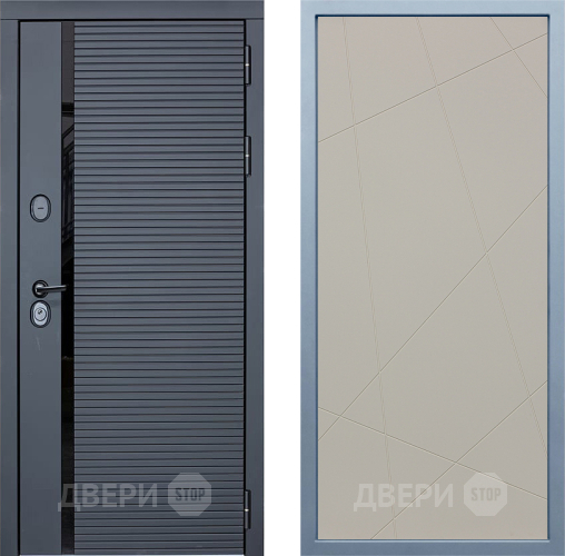 Входная металлическая Дверь Дива МХ-45 STR Д-11 Шампань в Орехово-Зуево