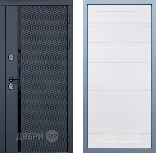 Входная металлическая Дверь Дива МХ-47 STR Д-5 Белый в Орехово-Зуево