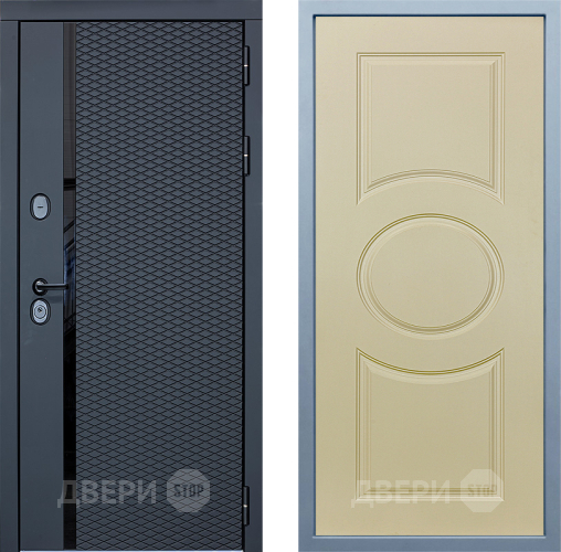 Входная металлическая Дверь Дива МХ-47 STR Д-8 Шампань в Орехово-Зуево