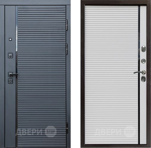 Входная металлическая Дверь Престиж Черная Линия Porte Белый в Орехово-Зуево