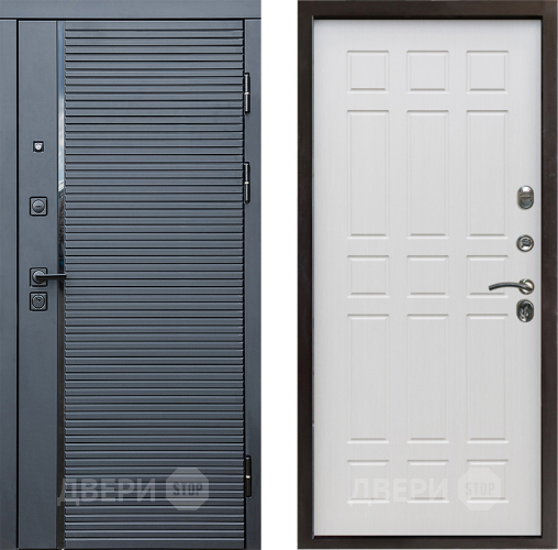 Дверь Престиж Черная Линия Спарта Лиственница белая в Орехово-Зуево