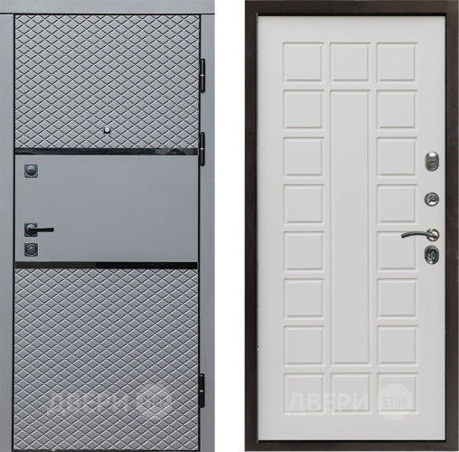 Входная металлическая Дверь Престиж Ромб Престиж Бежевый мат в Орехово-Зуево