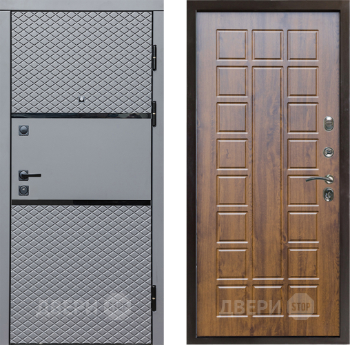 Входная металлическая Дверь Престиж Ромб Престиж Дуб в Орехово-Зуево