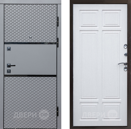 Дверь Престиж Ромб Премиум Лиственница белая в Орехово-Зуево