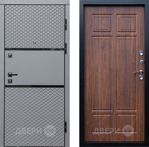 Дверь Престиж Ромб Премиум Орех темный в Орехово-Зуево