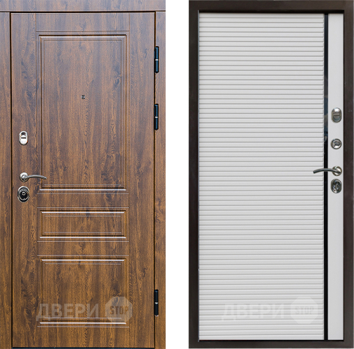 Входная металлическая Дверь Престиж Классика Дуб Porte Белый в Орехово-Зуево