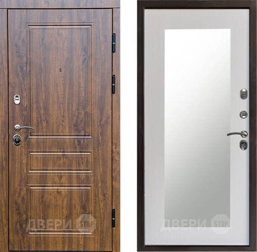 Дверь Престиж Классика Дуб Зеркло Пастораль Лиственница белая в Орехово-Зуево