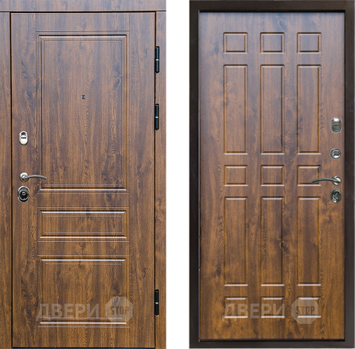 Входная металлическая Дверь Престиж Классика Дуб Спарта Дуб в Орехово-Зуево