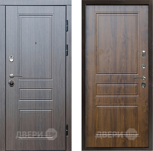 Входная металлическая Дверь Престиж Классика Венге Классика Дуб в Орехово-Зуево