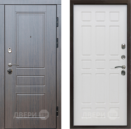 Входная металлическая Дверь Престиж Классика Венге Спарта Лиственница белая в Орехово-Зуево