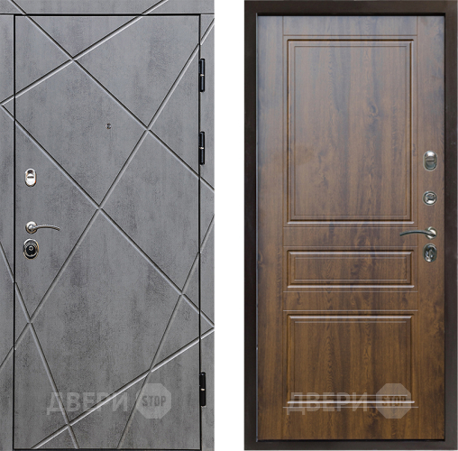 Входная металлическая Дверь Престиж Лучи Классика Дуб в Орехово-Зуево