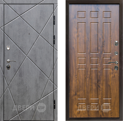 Входная металлическая Дверь Престиж Лучи Спарта Дуб в Орехово-Зуево