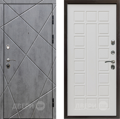 Входная металлическая Дверь Престиж Лучи Престиж Бежевый мат в Орехово-Зуево