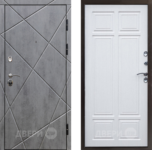 Входная металлическая Дверь Престиж Лучи Премиум Лиственница белая в Орехово-Зуево