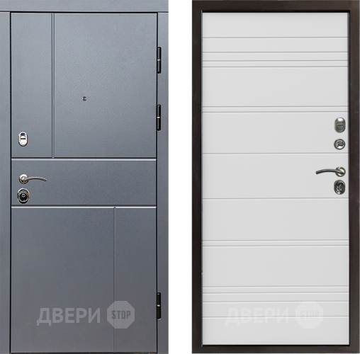 Дверь Престиж Горизонт Грэй Line Белый в Орехово-Зуево