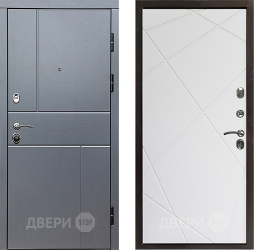 Дверь Престиж Горизонт Грэй Лучи Бетон белый в Орехово-Зуево