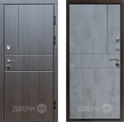 Входная металлическая Дверь Престиж Горизонт Венге Горизонт Бетон темный в Орехово-Зуево
