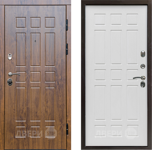 Входная металлическая Дверь Престиж Стандарт Спарта Белое дерево в Орехово-Зуево
