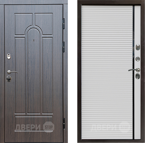 Входная металлическая Дверь Престиж Арка Porte Белый в Орехово-Зуево