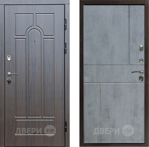 Дверь Престиж Арка Горизонт Бетон темный в Орехово-Зуево