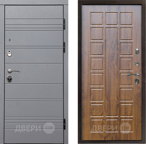 Входная металлическая Дверь Престиж Линия Грэй Престиж Дуб в Орехово-Зуево
