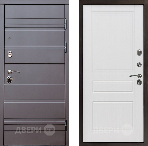 Дверь Престиж Линия Браун Классика Белое дерево в Орехово-Зуево