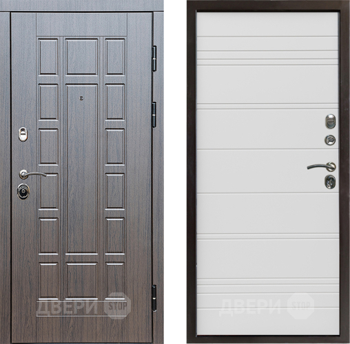 Входная металлическая Дверь Престиж Престиж Line Белый в Орехово-Зуево