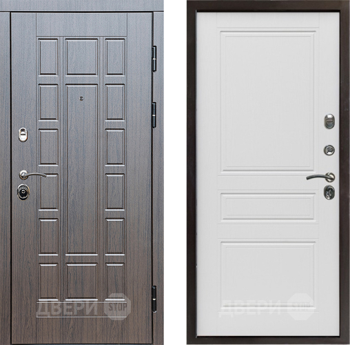 Входная металлическая Дверь Престиж Престиж Классика Лиственница белая в Орехово-Зуево