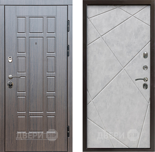 Дверь Престиж Престиж Лучи Бетон светлый в Орехово-Зуево