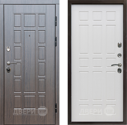 Входная металлическая Дверь Престиж Престиж Спарта Лиственница белая в Орехово-Зуево