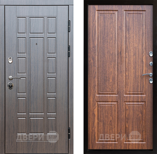 Входная металлическая Дверь Престиж Престиж Премиум Орех светлый в Орехово-Зуево