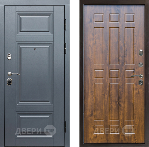 Входная металлическая Дверь Престиж Премиум Спарта Дуб в Орехово-Зуево