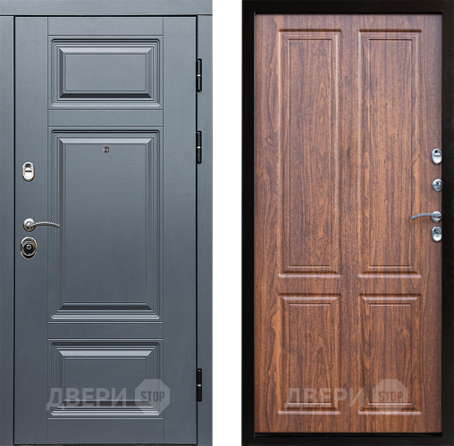 Входная металлическая Дверь Престиж Премиум Премиум Орех светлый в Орехово-Зуево