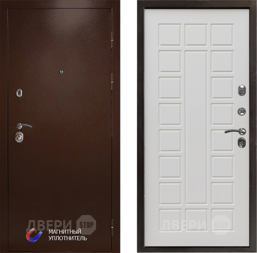 Входная металлическая Дверь Престиж Медь Престиж Бежевый мат в Орехово-Зуево