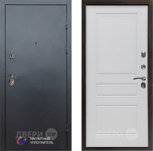 Дверь Престиж Графит Классика Белый матовый в Орехово-Зуево