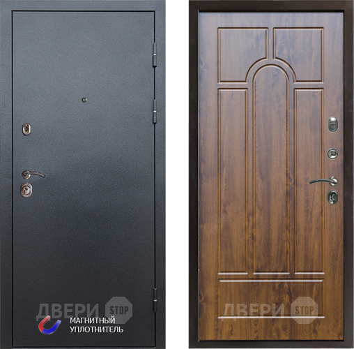 Входная металлическая Дверь Престиж Графит Арка Дуб в Орехово-Зуево