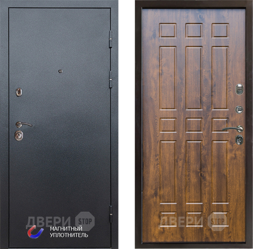Входная металлическая Дверь Престиж Графит Спарта Дуб в Орехово-Зуево