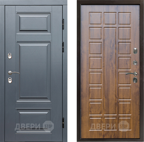 Дверь Престиж TERMO с терморазрывом Премиум Грэй Престиж Дуб в Орехово-Зуево