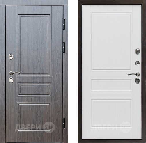 Входная металлическая Дверь Престиж TERMO с терморазрывом Классика Классика Белое дерево в Орехово-Зуево