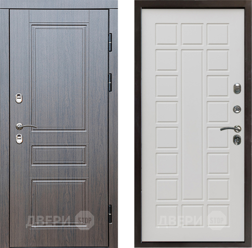 Входная металлическая Дверь Престиж TERMO с терморазрывом Классика Престиж Бежевый мат в Орехово-Зуево