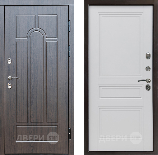 Дверь Престиж TERMO с терморазрывом Арка Классика Белый матовый в Орехово-Зуево