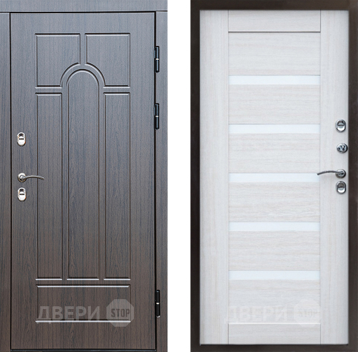 Дверь Престиж TERMO с терморазрывом Арка Царга Лиственница белая в Орехово-Зуево