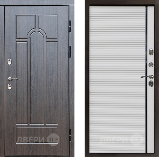 Дверь Престиж TERMO с терморазрывом Арка Porte Белый в Орехово-Зуево