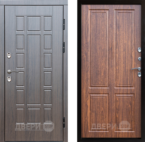 Входная металлическая Дверь Престиж TERMO с терморазрывом Престиж Премиум Орех светлый в Орехово-Зуево