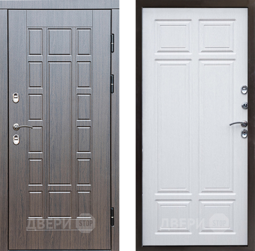 Входная металлическая Дверь Престиж TERMO с терморазрывом Престиж Премиум Лиственница белая в Орехово-Зуево